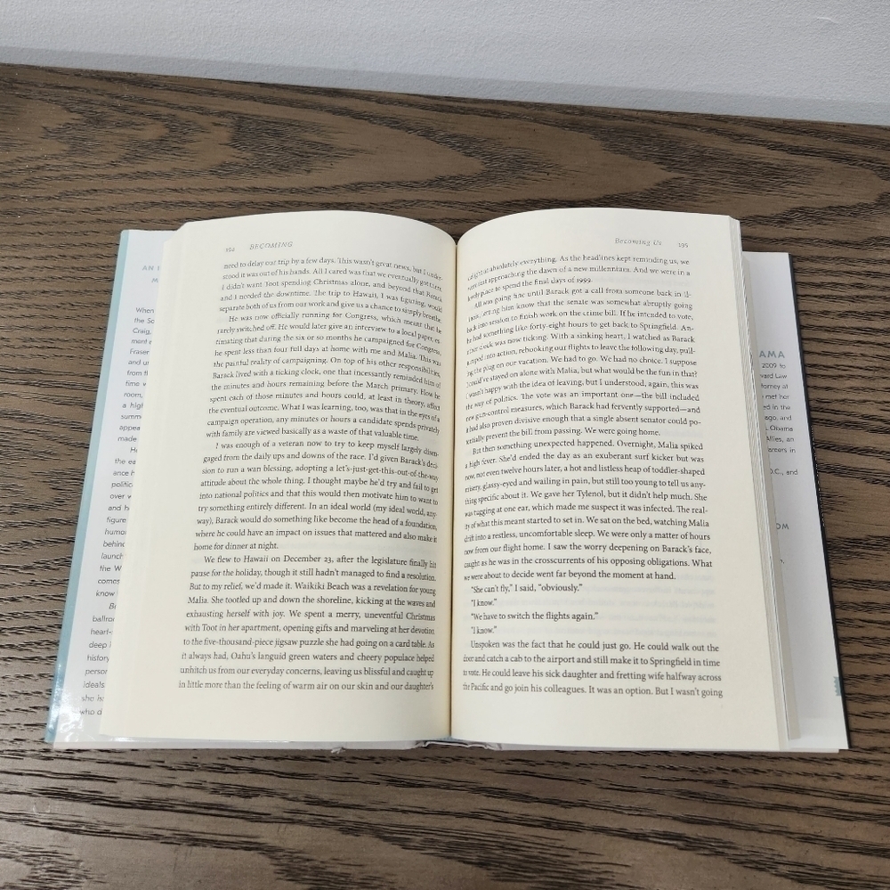 Becoming by Michelle Obama Hardcover Book - Picture 4 of 5